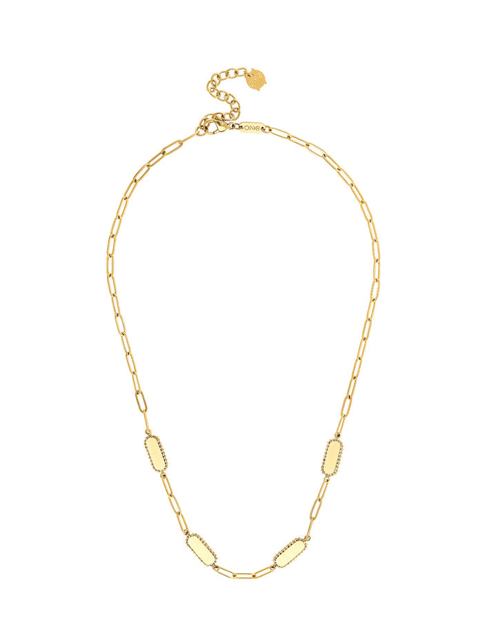 Colar One Neckmess Engrave Four - OJNN92G