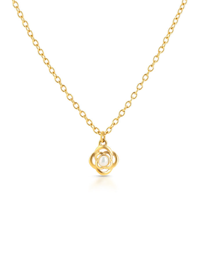 Colar One Rose Petite Pearl - OJRN02D