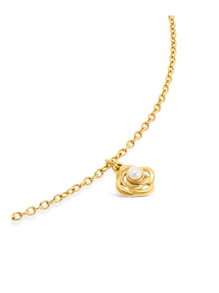 Colar One Rose Petite Pearl - OJRN02D