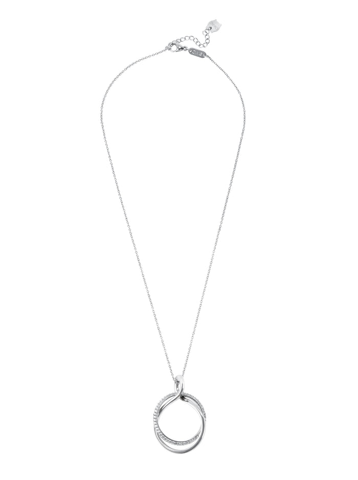 Colar One Silver Frost Crystal - OJSFN01S