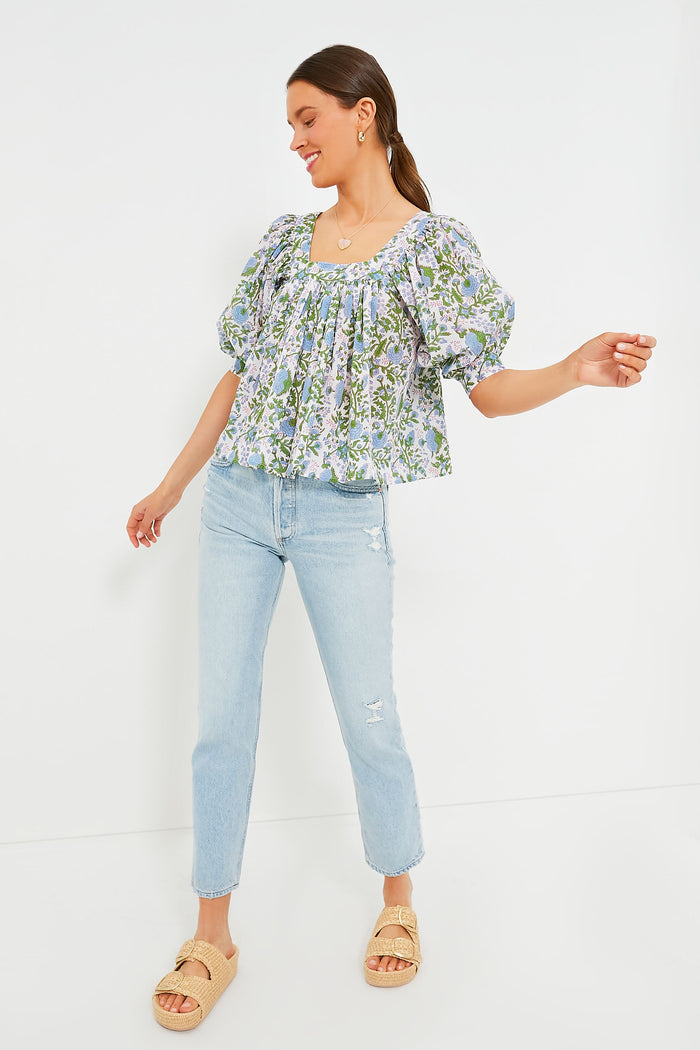 Cornflower Blue Viti Top
