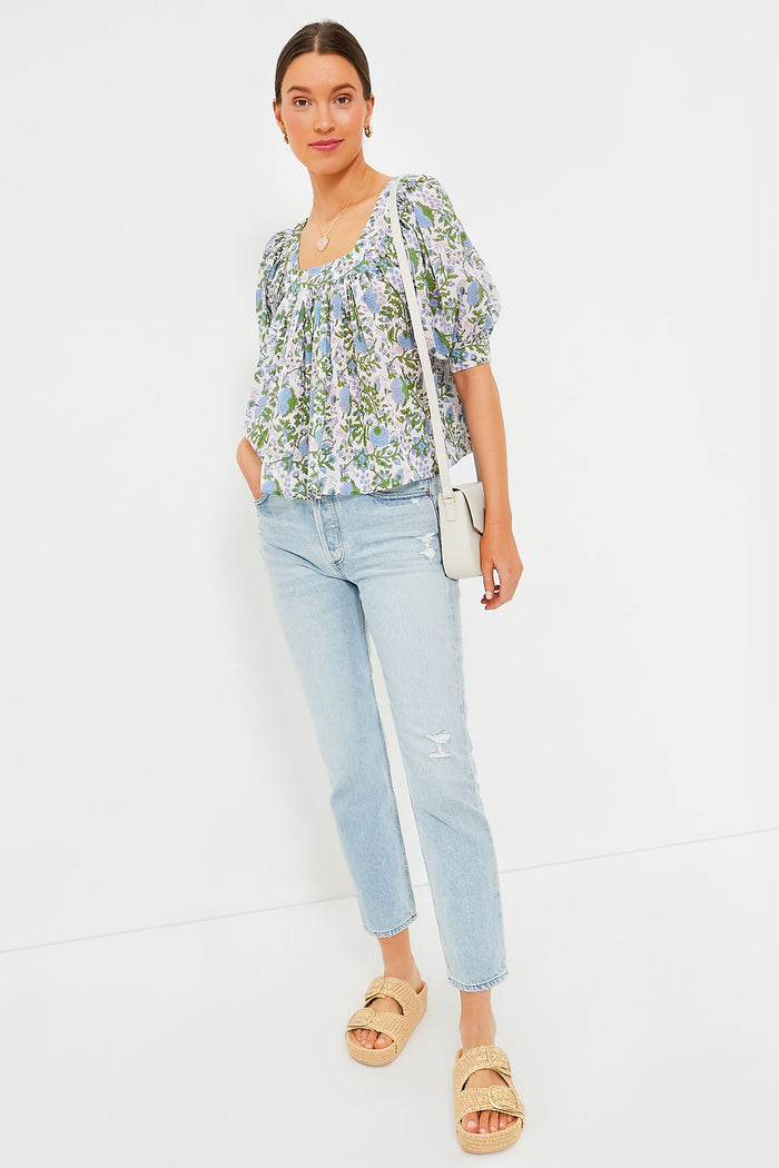 Cornflower Blue Viti Top
