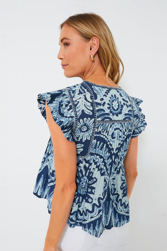 Exclusive Charlough Flutter Sleeve Tank