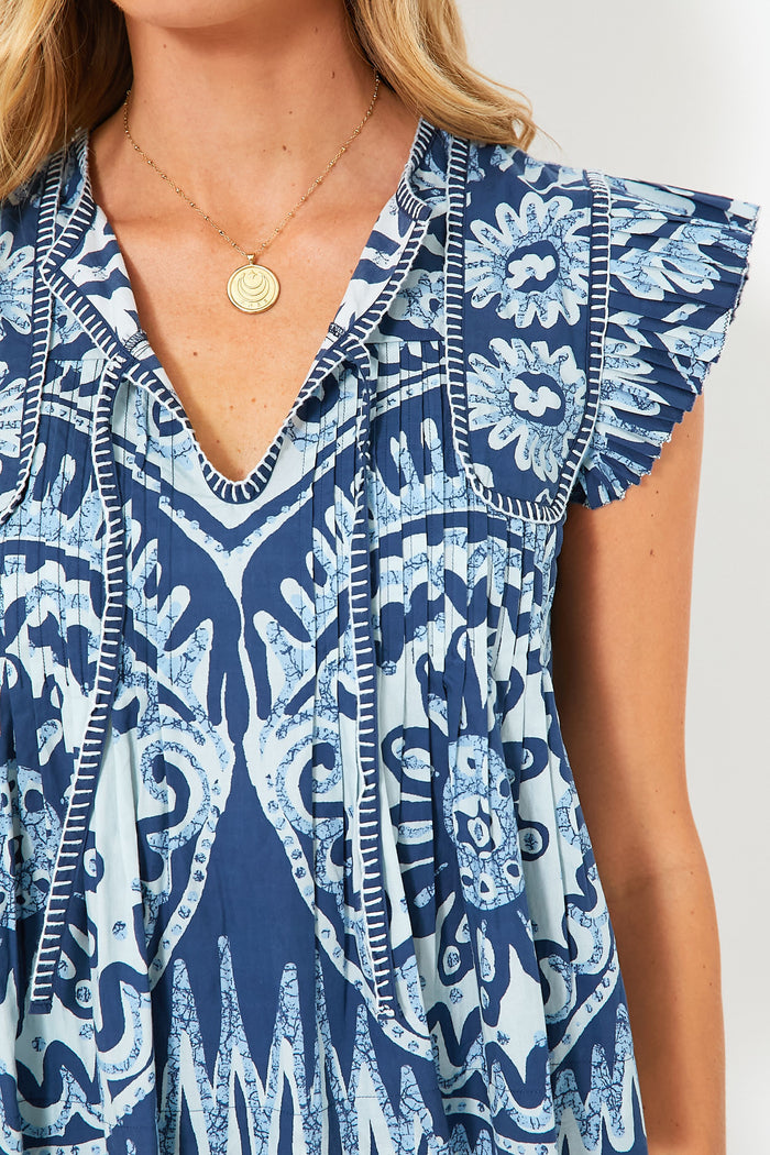 Exclusive Charlough Flutter Sleeve Tank