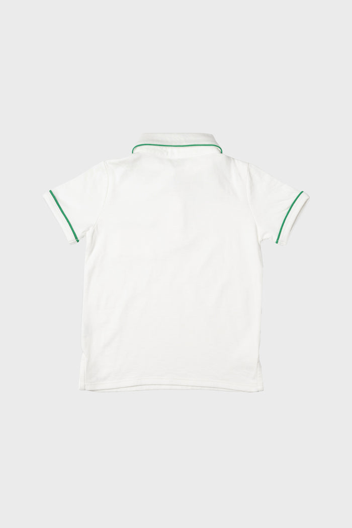 Exclusive Green Piping White Marco Polo