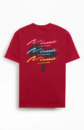 Puma Ferrari Miami GP Graphic Tee Crimson Red