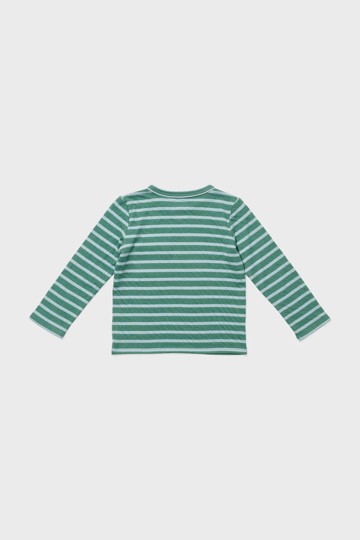 Forest Stripe Edward Long Sleeve Tee
