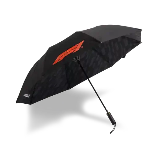 Formula 1 Compact Logo Umbrella Black