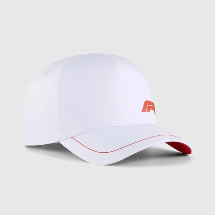 Formula 1 Tech Logo Hat White