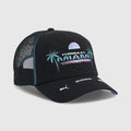 Formula 1 x Miami GP Logo Hat Black
