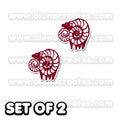 Gowther (Lust) - 7 Deadly Sins | Temporary Tattoos | SET OF 2 - AlunaCreates