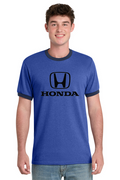 Honda Classic Logo Ringer Tee Blue