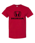 Honda Large Logo Tee Shirt Red