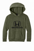 Honda Racing Kids Logo Hoodie Army Green