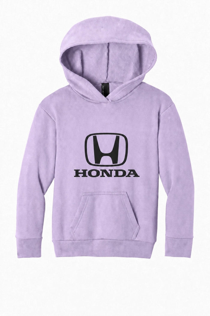 Honda Racing Kids Logo Hoodie Lavender