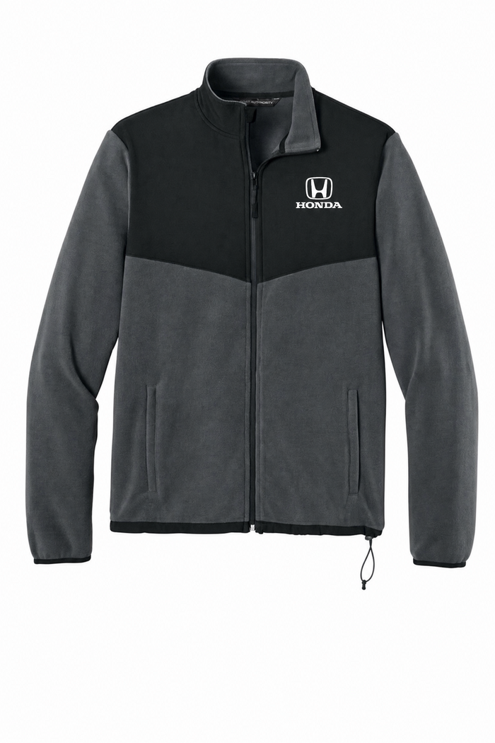 Honda Racing Lightweight Fleece Jacket Grey