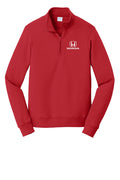 Honda Racing Logo 1/4 Zip Sweatshirt Red
