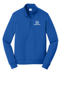 Honda Racing Logo 1/4 Zip Sweatshirt Royal