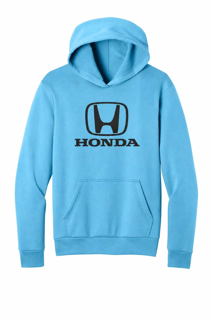Honda Racing Logo Hoodie Aquatic Blue