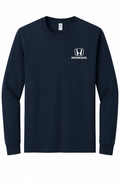 Honda Racing Logo Long Sleeve Tee Black