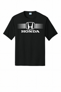 Honda Racing Stripes Performance Tee Black