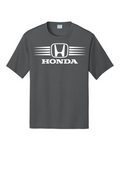 Honda Racing Stripes Performance Tee Charcoal