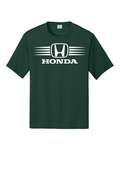 Honda Racing Stripes Performance Tee Forest Green