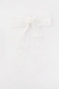 Jennifer Behr x Julia Berolzheimer Ivory Marbella Bow Barrette