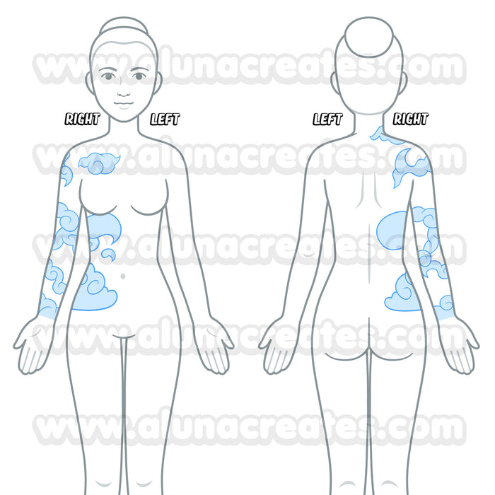Jinx - League of Legends | Temporary Tattoos | FULL SET - AlunaCreates