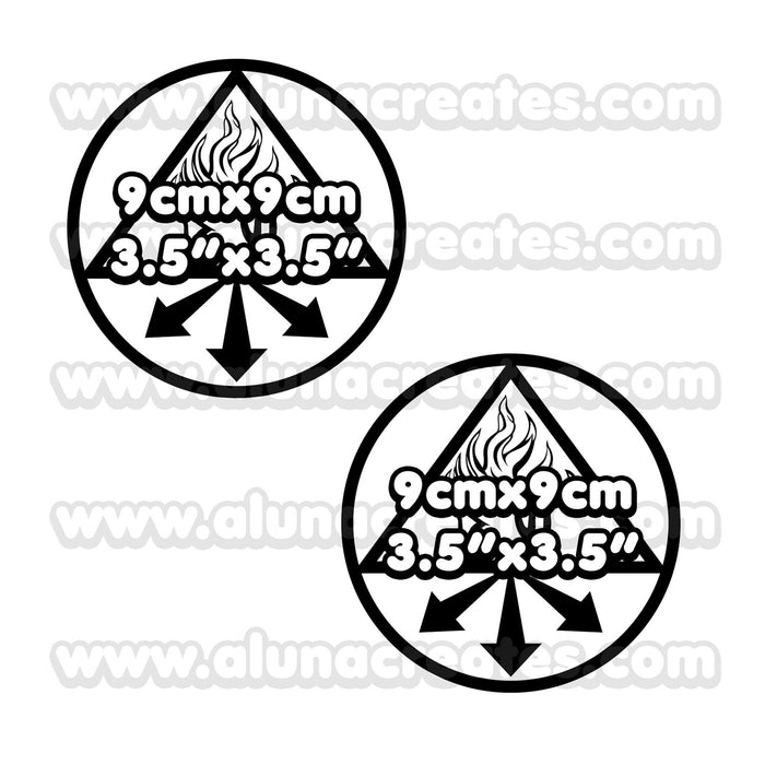 John Constantine - Constantine | Temporary Tattoos | SET OF 2 - AlunaCreates