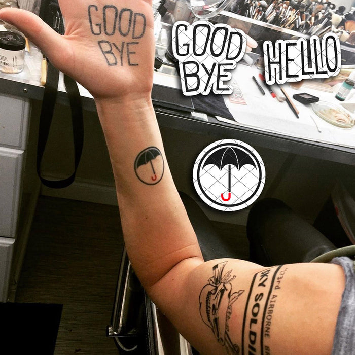 Klaus Hargreeves - The Umbrella Academy | Temporary Tattoos | FULL SET - AlunaCreates