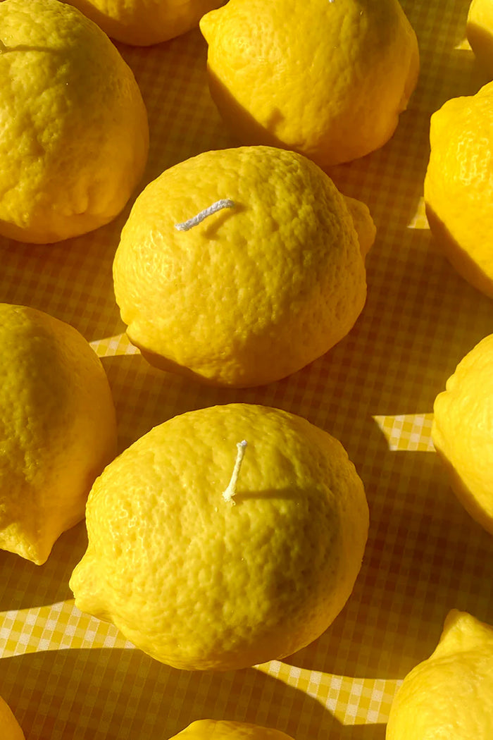 Large Lemon Candle