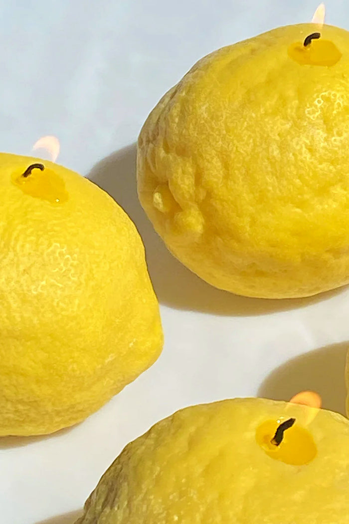 Large Lemon Candle