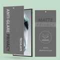Matte Privacy Tempered Glass Screen Protector For Samsung S26 Ultra