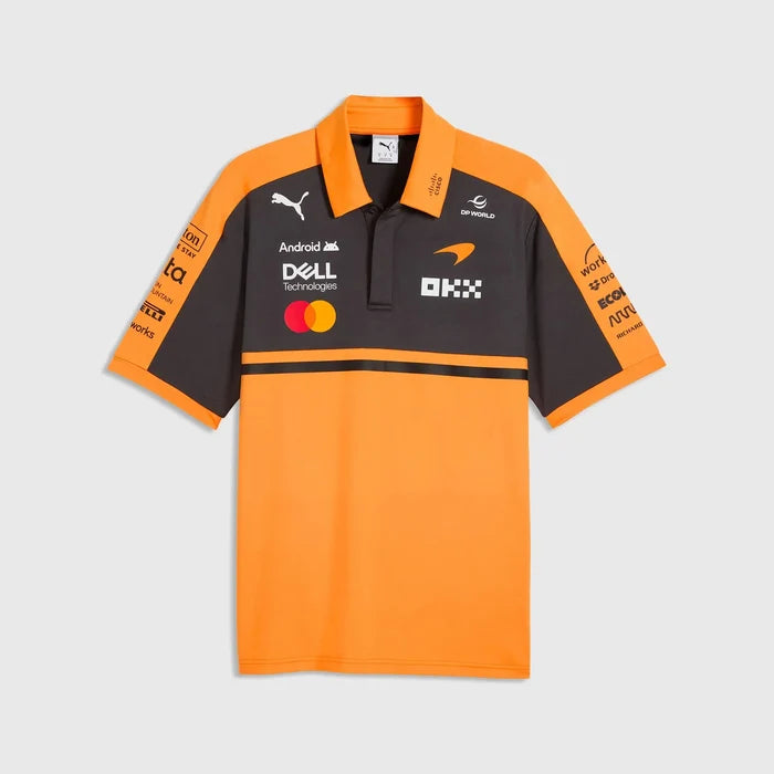 McLaren Racing F1 Team Polo Shirt Orange