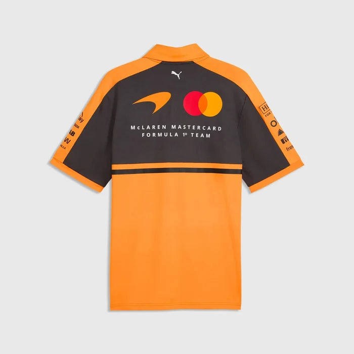 McLaren Racing F1 Team Polo Shirt Orange