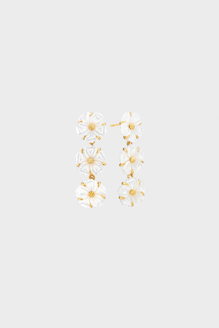 Mermaid Garden Petite Linear Earrings