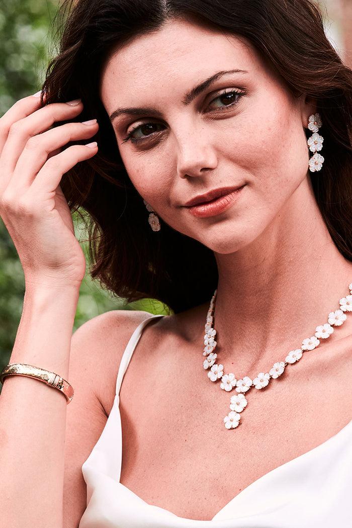 Mermaid Garden Petite Linear Earrings