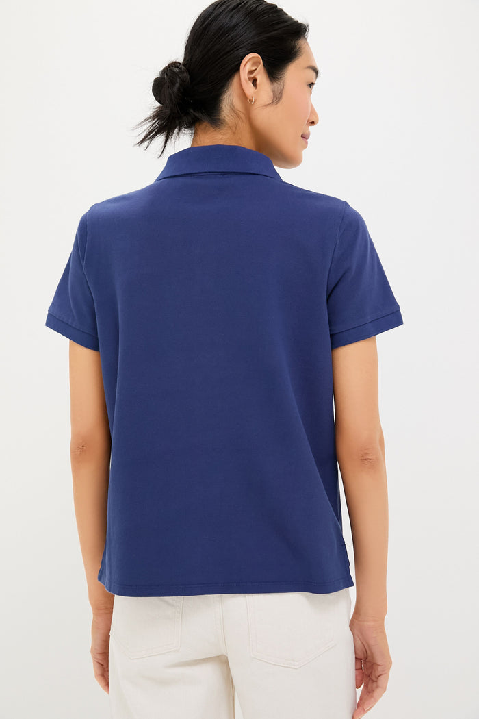 Navy Pique Murray Classic Polo