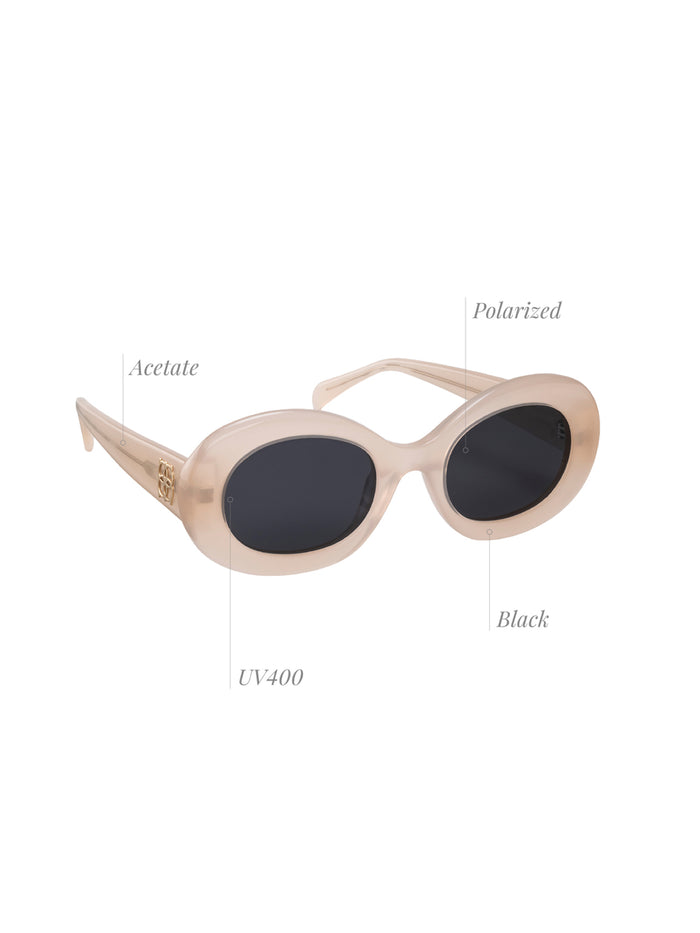Óculos de Sol One Dolce Small Branco