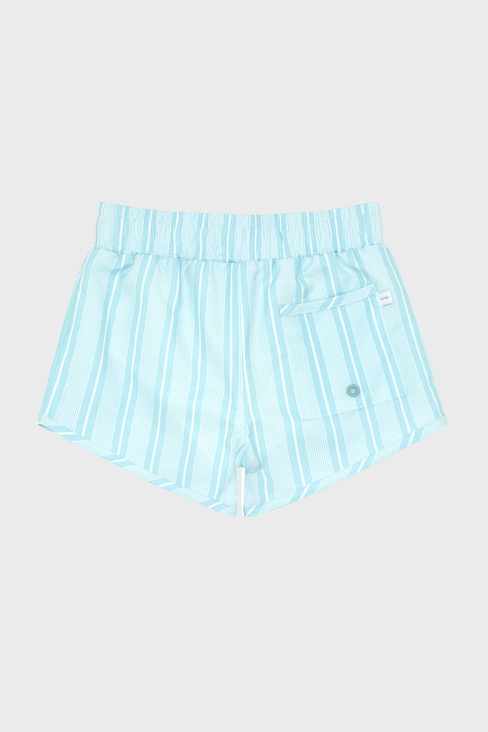 Pacific Blue Stripe Boardie