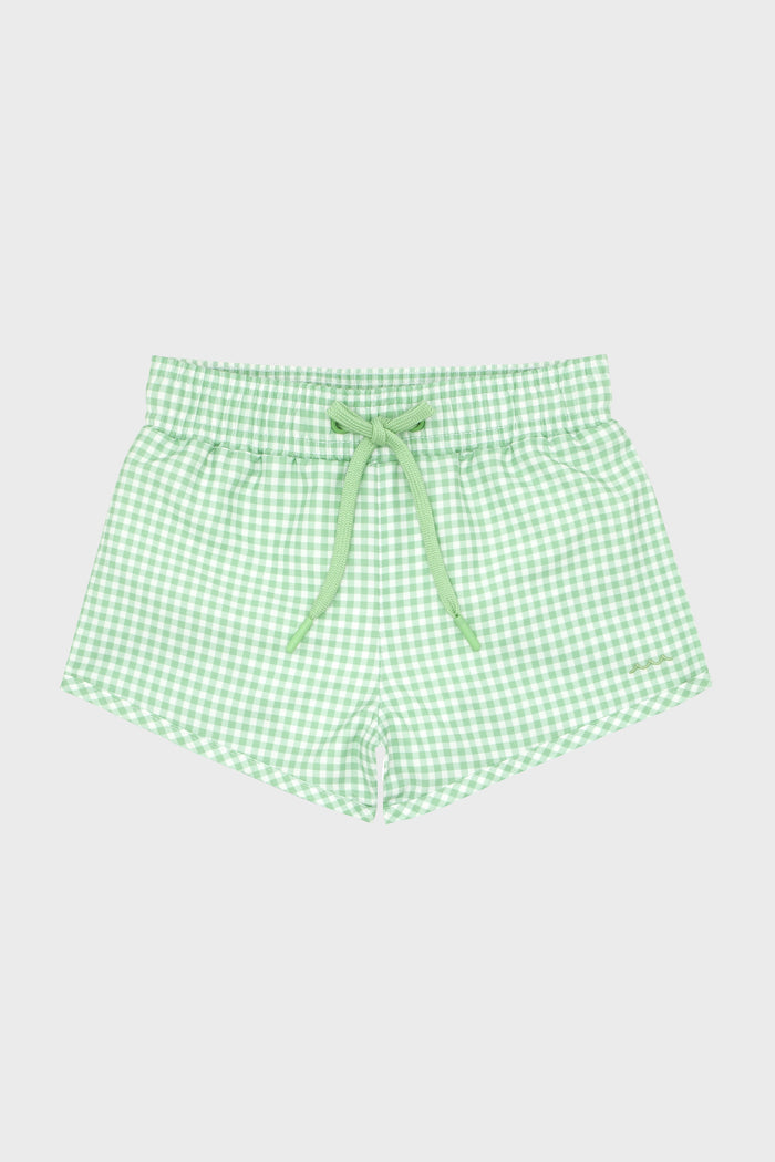 Palm Gingham Boardie