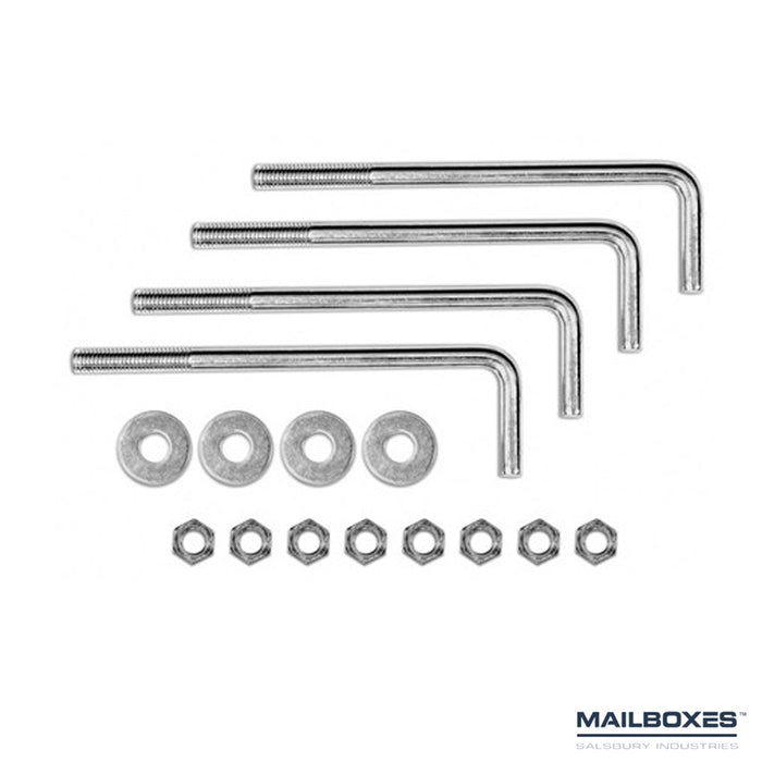 Pedestal Mounting Kit - for Bolt Mounted Mail House Post