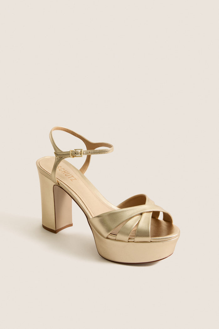 Platina Keefa Heels