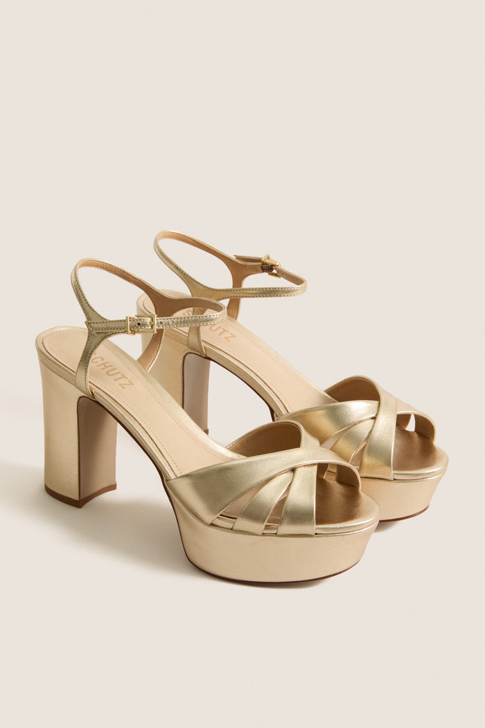 Platina Keefa Heels