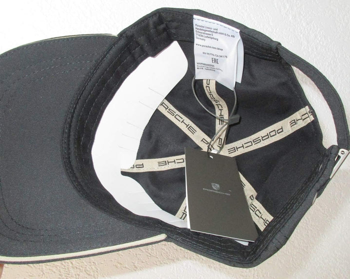 Porsche Black Logo Hat