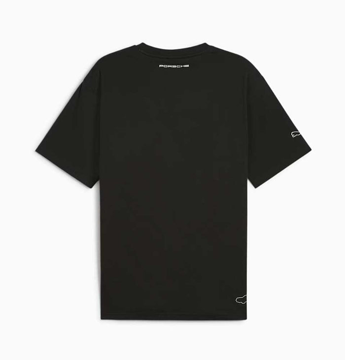 Porsche Legacy 911 Motorsport Graphic Tee Black