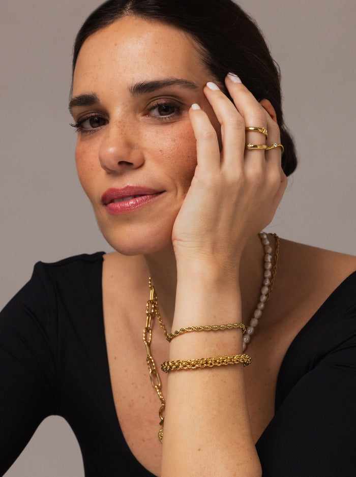 Pulseira One Beauty Gold - OJBA12G