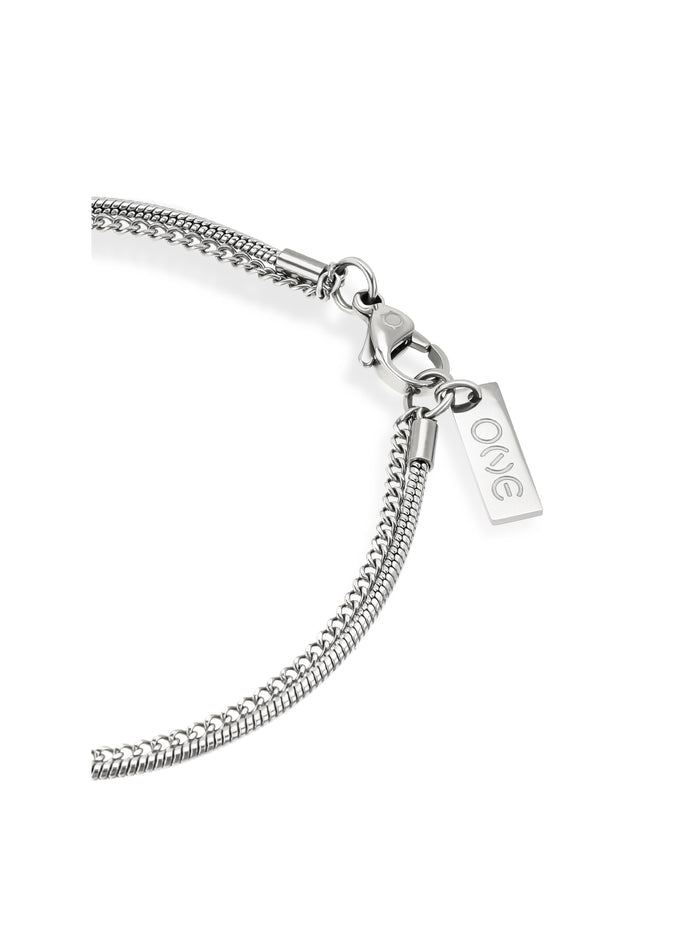 Pulseira One Men Trace - OAMB5104SS