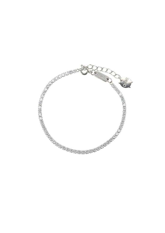 Pulseira One Silver Frost Refined - OJSFB01S